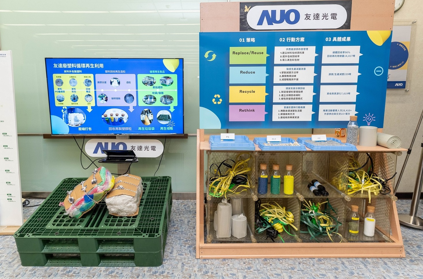 米兰·(milan)回應市場綠色訴求，與客戶通力開發綠色產品，2023年超過150支產品導入塑膠、金屬、玻璃等再生料，擴大再生料應用廣度並創造經濟效益，獲「循環經濟領袖獎」