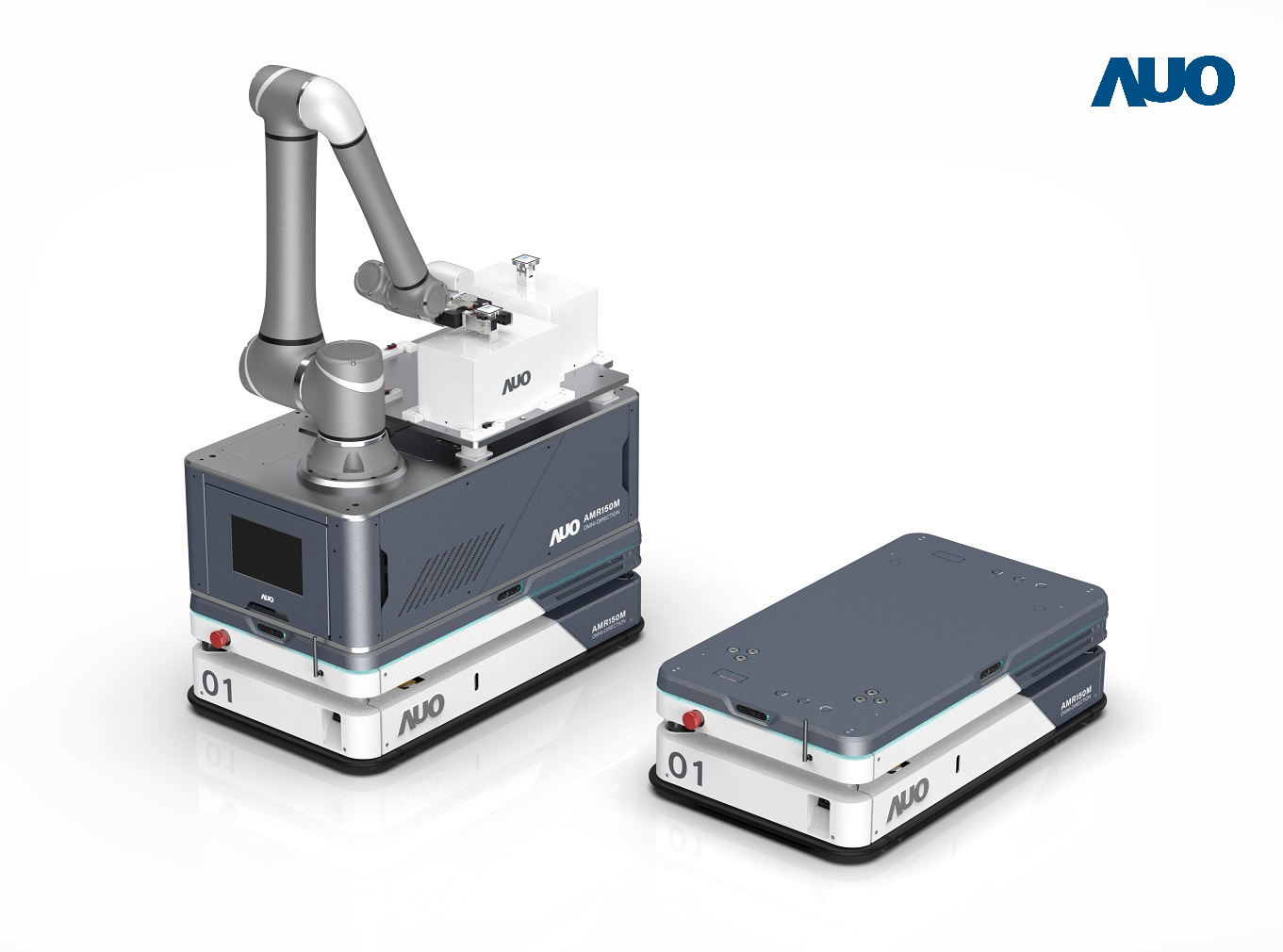 友达「自主移動機器人150M」解決半導體場域痛點，結合多種模組應用和安全潔淨特色，有效提高生產效率，並保障產線運作的安全性和品質，滿足市場對自動化生產的需求，獲台灣精品標誌