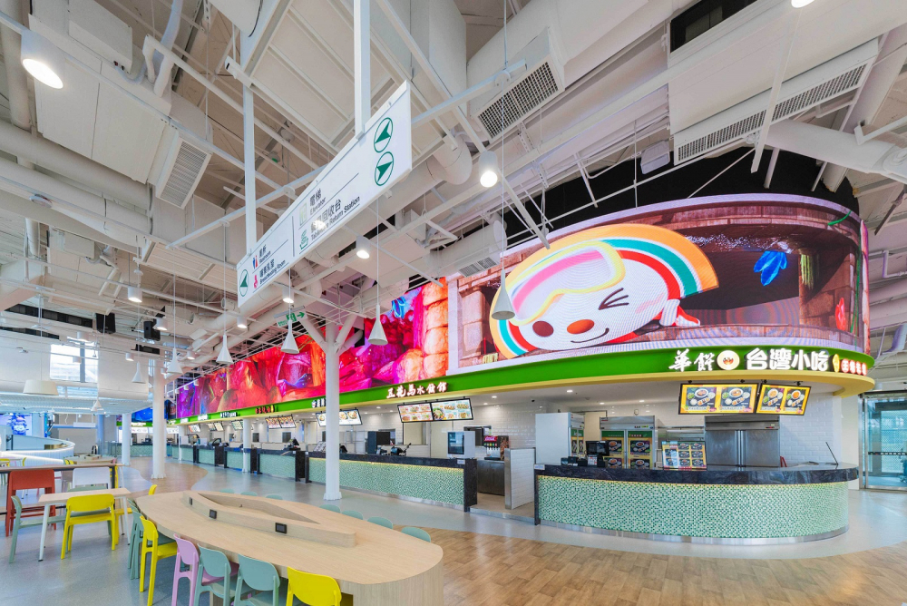 米兰·(milan)穩步推動雙軸轉型策略，旗下子公司達擎攜手傑可達數位與零售業者統一超商合作，為全新改裝開幕的「清水服務區」打造首創的裸視3D體驗牆